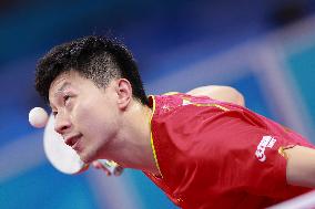 (SP)CHINA-CHENGDU-TABLE TENNIS-ITTF WORLD TEAM CHAMPIONSHIPS FINALS-MEN'S TEAM-QUARTERFINALS-CHN VS SWE