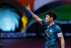 (SP)CHINA-CHENGDU-TABLE TENNIS-ITTF WORLD TEAM CHAMPIONSHIPS FINALS-MEN'S TEAM-SEMIFINALS (CN)