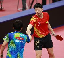 (SP)CHINA-CHENGDU-TABLE TENNIS-ITTF WORLD TEAM CHAMPIONSHIPS FINALS-MEN'S TEAMS-SEMIFINALS (CN)