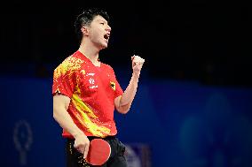 (SP)CHINA-CHENGDU-TABLE TENNIS-ITTF WORLD TEAM CHAMPIONSHIPS FINALS-MEN'S TEAMS-SEMIFINALS (CN)