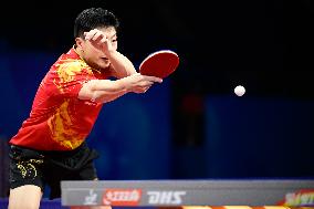 (SP)CHINA-CHENGDU-TABLE TENNIS-ITTF WORLD TEAM CHAMPIONSHIPS FINALS-MEN'S TEAMS-SEMIFINALS (CN)