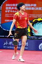 (SP)CHINA-CHENGDU-TABLE TENNIS-ITTF WORLD TEAM CHAMPIONSHIPS FINALS-MEN'S TEAMS-SEMIFINALS (CN)