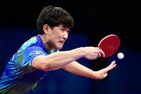 (SP)CHINA-CHENGDU-TABLE TENNIS-ITTF WORLD TEAM CHAMPIONSHIPS FINALS-MEN'S TEAMS-SEMIFINALS (CN)