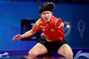 (SP)CHINA-CHENGDU-TABLE TENNIS-ITTF WORLD TEAM CHAMPIONSHIPS FINALS-MEN'S TEAMS-SEMIFINALS (CN)