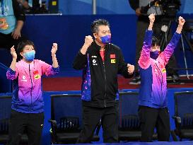 (SP)CHINA-CHENGDU-TABLE TENNIS-ITTF WORLD TEAM CHAMPIONSHIPS FINALS-WOMEN'S TEAMS-FINAL (CN)