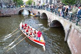 (SP)NETHERLANDS-AMSTERDAM-CANAL RACE