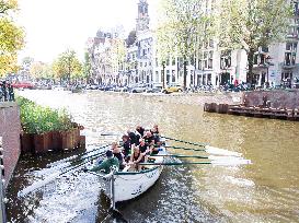 (SP)NETHERLANDS-AMSTERDAM-CANAL RACE