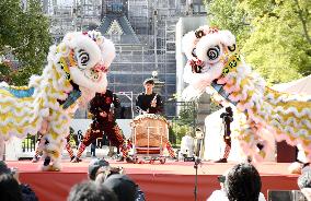 Chinese cultural event in Sapporo