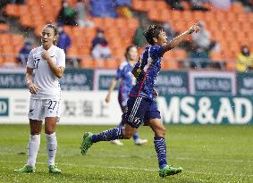 Football: Japan vs. New Zealand