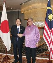 Japan Foreign Minister Hayashi in Malaysia