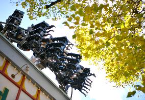 SWEDEN-STOCKHOLM-AUTUMN-SCENERY