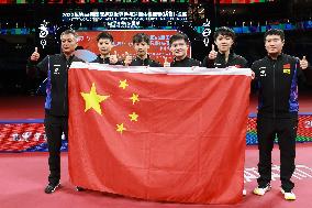 (SP)CHINA-CHENGDU-TABLE TENNIS-ITTF WORLD TEAM CHAMPIONSHIPS FINALS-MEN'S TEAMS-FINAL (CN)
