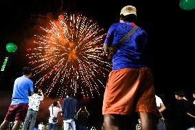 MYANMAR-YANGON-THADINGYUT LIGHTING FESTIVAL