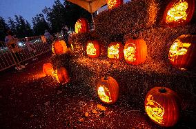 CANADA-BURNABY-PUMPKINS AFTER DARK