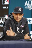 Baseball: Yankees Manager Aaron Boone