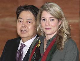 Japan-Canada foreign ministerial talks