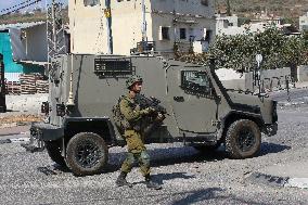 MIDEAST-NABLUS-ISRAELI-SOLDIER-KILLED