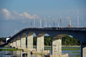 BANGLADESH-PIROJPUR-BRIDGE