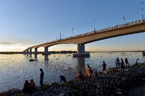 BANGLADESH-PIROJPUR-BRIDGE