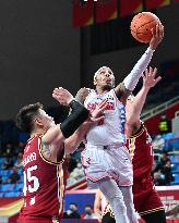 (SP)CHINA-HANGZHOU-BASKETBALL-CBA LEAGUE-SICHUAN VS SHANXI (CN)