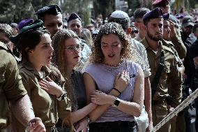 ISRAEL-GEDERA-SOLDIER-FUNERAL