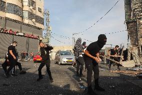 MIDEAST-EAST JERUSALEM-SHUAFAT-CLASHES