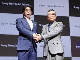 Sony, Honda mobility venture