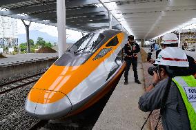 INDONESIA-JAKARTA-BANDUNG HIGH-SPEED RAILWAY-TRAIN