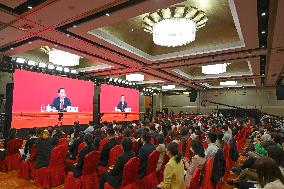 (CPC Congress)CHINA-BEIJING-CPC NATIONAL CONGRESS-PRESS CONFERENCE (CN)