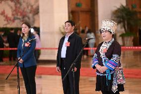 (CPC Congress)CHINA-BEIJING-CPC NATIONAL CONGRESS-DELEGATES-INTERVIEW (CN)