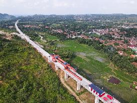 INDONESIA-JAKARTA-BANDUNG HIGH-SPEED RAILWAY-CONSTRUCTION