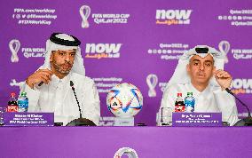 (SP)QATAR-DOHA-FIFA WORLD CUP-ONE MONTH TO GO-PRESS CONFERENCE