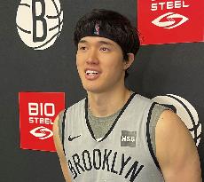 Basketball: Watanabe in opening-day roster for Nets