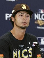 Baseball: San Diego Padres pitcher Yu Darvish