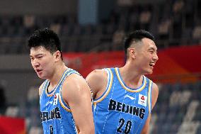 (SP)CHINA-HANGZHOU-BASKETBALL-CBA LEAGUE-BEIJING VS SUZHOU (CN)