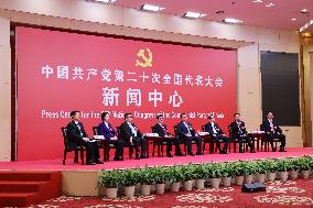 (CPC Congress)CHINA-BEIJING-CPC NATIONAL CONGRESS-GROUP INTERVIEW (CN)