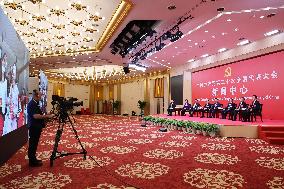 (CPC Congress)CHINA-BEIJING-CPC NATIONAL CONGRESS-GROUP INTERVIEW (CN)