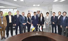 Supreme Council of Ukraine lawmakers in Japan