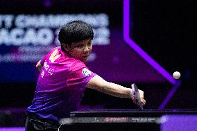 (SP)CHINA-MACAO-TABLE TENNIS-WTT CHAMPIONS-WOMEN'S SINGLES (CN)