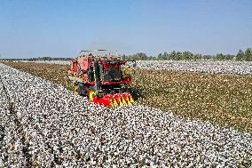 CHINA-XINJIANG-COTTON-HARVEST-MACHINERY (CN)