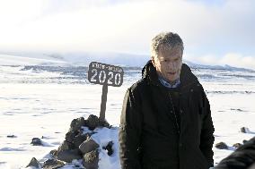 President Niinistö and his spouse on a state visit to Iceland