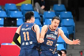 (SP)CHINA-HANGZHOU-BASKETBALL-CBA LEAGUE-NANJING VS SHENZHEN (CN)