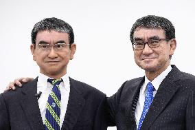 Japanese digital minister and his avatar robot