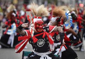 Traditional festival in northeastern Japan