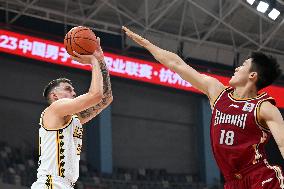 (SP)CHINA-HANGZHOU-BASKETBALL-CBA LEAGUE-ZHEJIANG LIONS VS SHANXI LOONGS (CN)