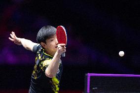 (SP)CHINA-MACAO-TABLE TENNIS-WTT CHAMPIONS-WOMEN'S SINGLES-QUARTERFINAL (CN)