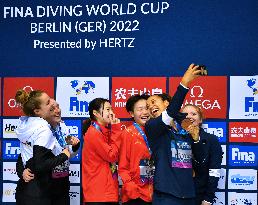 (SP)GERMANY-BERLIN-DIVING-FINA WORLD CUP-WOMEN'S SYNCHRONIZED 3M SPRINGBOARD