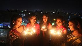 INDIA-MADHYA PRADESH-BHOPAL-DIWALI CELEBRATION