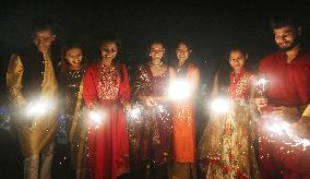 INDIA-MADHYA PRADESH-BHOPAL-DIWALI CELEBRATION