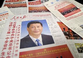 Chinese President Xi starts 3rd term